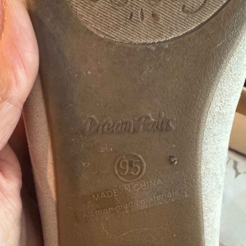 Elegant nude(cream) Ballet Flats - Picture 6 of 7